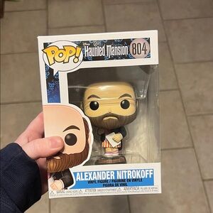 Funko Pop! Haunted Mansion Alexander Nitrokoff with Black and Brown